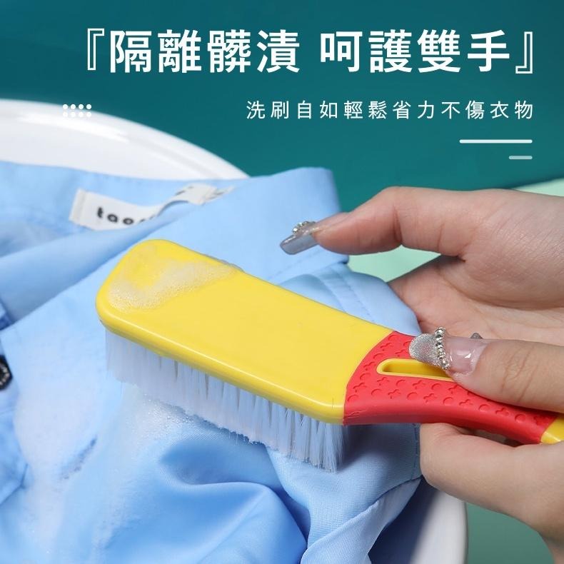 大信百貨》撞色小鞋刷【新品特價】 洗鞋刷 雙頭鞋刷 鞋刷 長柄刷 清潔刷 小刷子 居家用品 掃除用品 清潔用具，撞色鞋刷-細節圖4