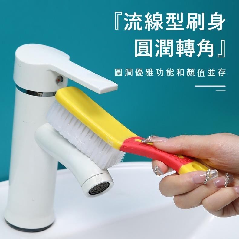 大信百貨》撞色小鞋刷【新品特價】 洗鞋刷 雙頭鞋刷 鞋刷 長柄刷 清潔刷 小刷子 居家用品 掃除用品 清潔用具，撞色鞋刷-細節圖5