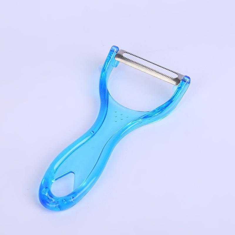 大信百貨》果凍色削皮刀【沖量特價】削皮器 水果削皮刀 削水果 刨刀 削皮刀 切絲刀 刨絲刀 削皮 去皮 削絲 刨皮-細節圖5