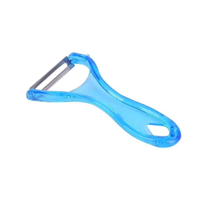 大信百貨》果凍色削皮刀【沖量特價】削皮器 水果削皮刀 削水果 刨刀 削皮刀 切絲刀 刨絲刀 削皮 去皮 削絲 刨皮-細節圖6