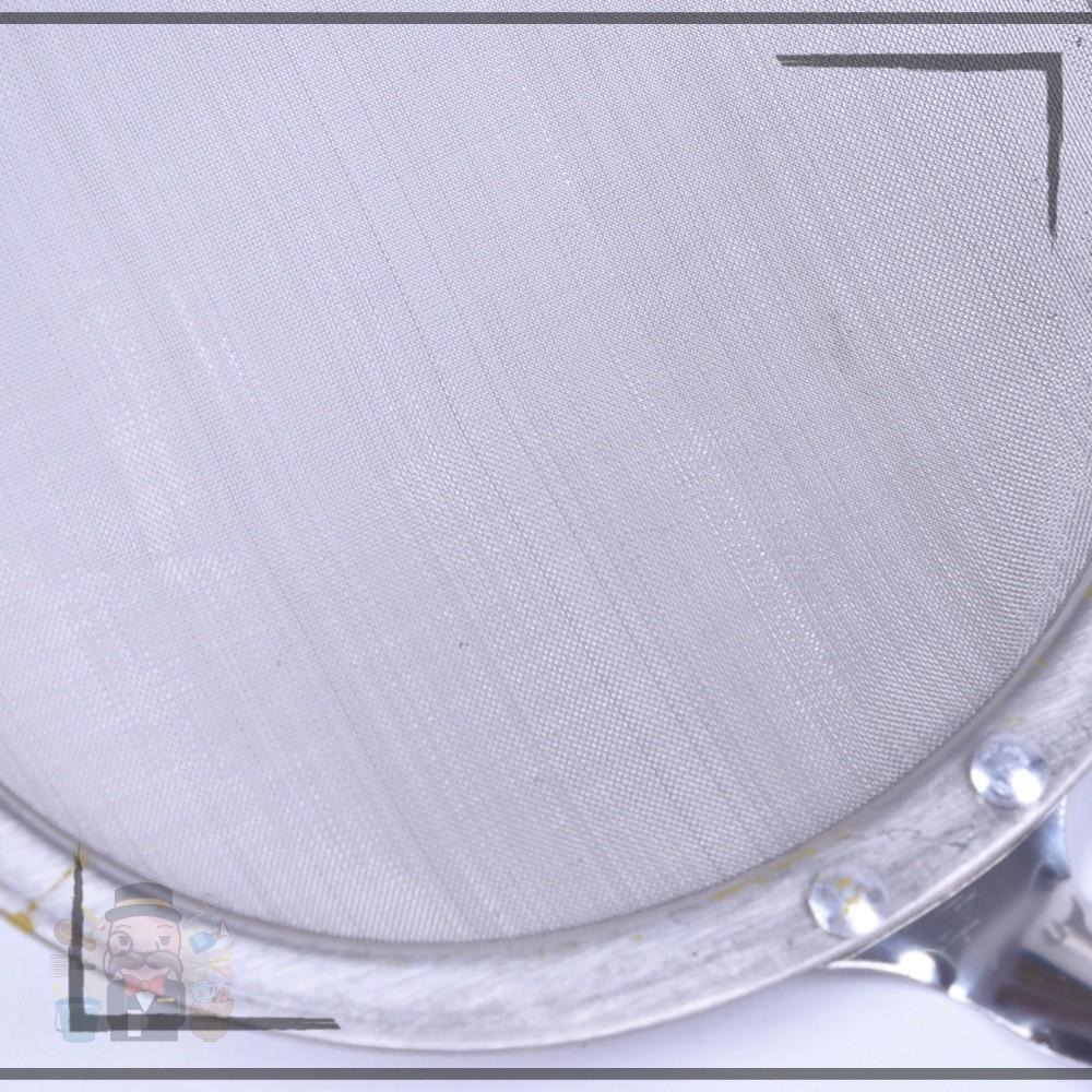 大信百貨》御用 ST 油切濾網 不鏽鋼濾網 油切網 濾網 撈勺 漏油勺 油隔，油切濾網-細節圖2