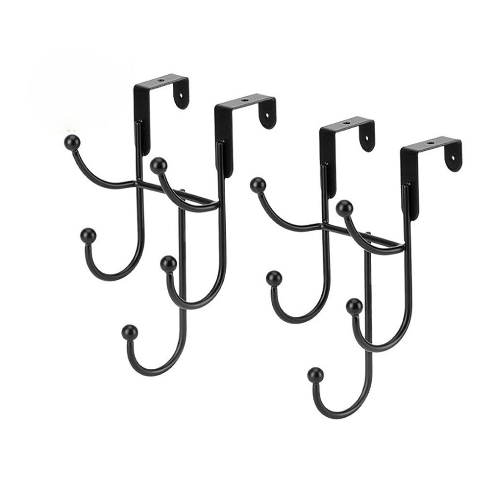 大信百貨》多層門後鉤 5勾款【現貨供應】門後掛勾 門後勾 掛鉤 置物架 掛勾 門後掛勾 掛鈎 門後掛鈎-細節圖5