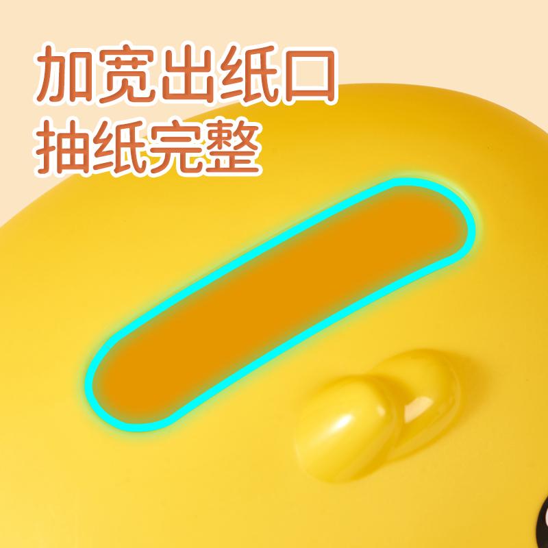 大信百貨》小黃鴨系列 🐣🐣【全網最低價🔥】面紙架 紙巾架 衛生紙盒 紙巾盒 衛生紙收納盒 多功能面紙盒-細節圖4