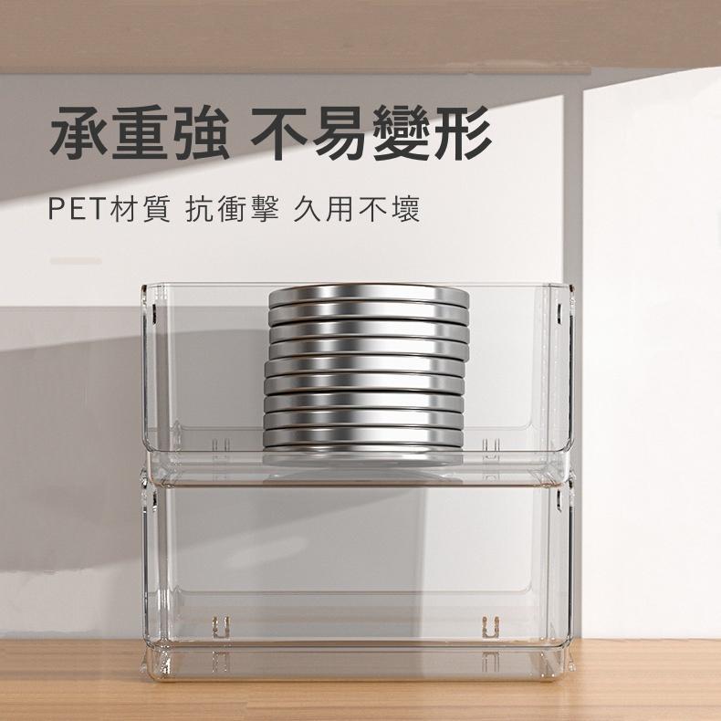 大信百貨》高質感 透明層疊架【簡約清透】透明 收納盒 書收納盒子 書籍收納盒 透明收納盒 高級感收納 透明收納箱-細節圖6