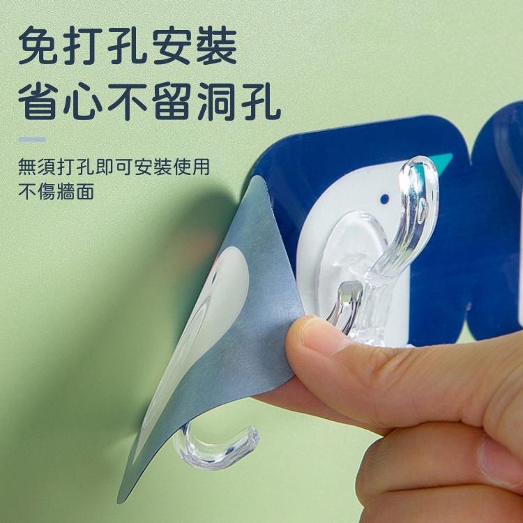 大信百貨》無痕貼轉角六連排掛勾【新品優惠✨】牆角掛鉤壁掛黏貼鈎 掛架置物架 無痕掛勾 免釘 免鑽孔 無痕 6連勾 收納-細節圖7