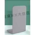 大信百貨》【全網最低!!】日式無印風 書架 書擋 書立 收納 桌上 收納 書夾 書本收納 L型簡約 平板書立，鐵書架-規格圖6