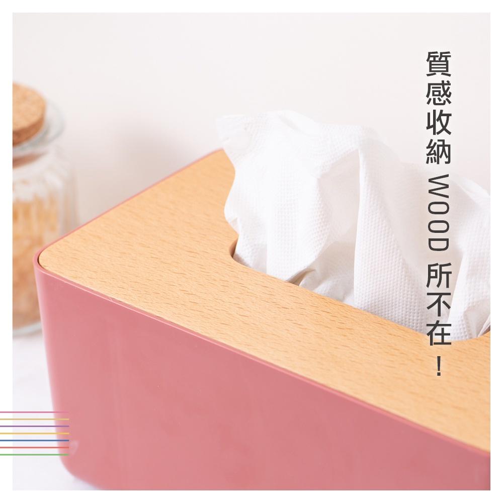 大信百貨》簡約木蓋衛生紙盒 衛生紙收納 木蓋衛生紙盒 木紋面紙盒 生活便利面紙盒 抽取式面紙盒 衛生紙收納盒 台灣製造-細節圖3