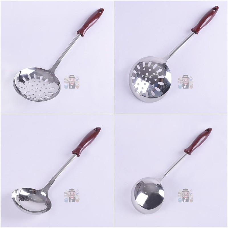 大信百貨》創陽 5厘 紅電木湯勺 紅電木漏勺 兩用火鍋湯勺 廚房用具 火鍋用具 廚具 撈勺 盛粥 湯匙，電木湯勺-細節圖2