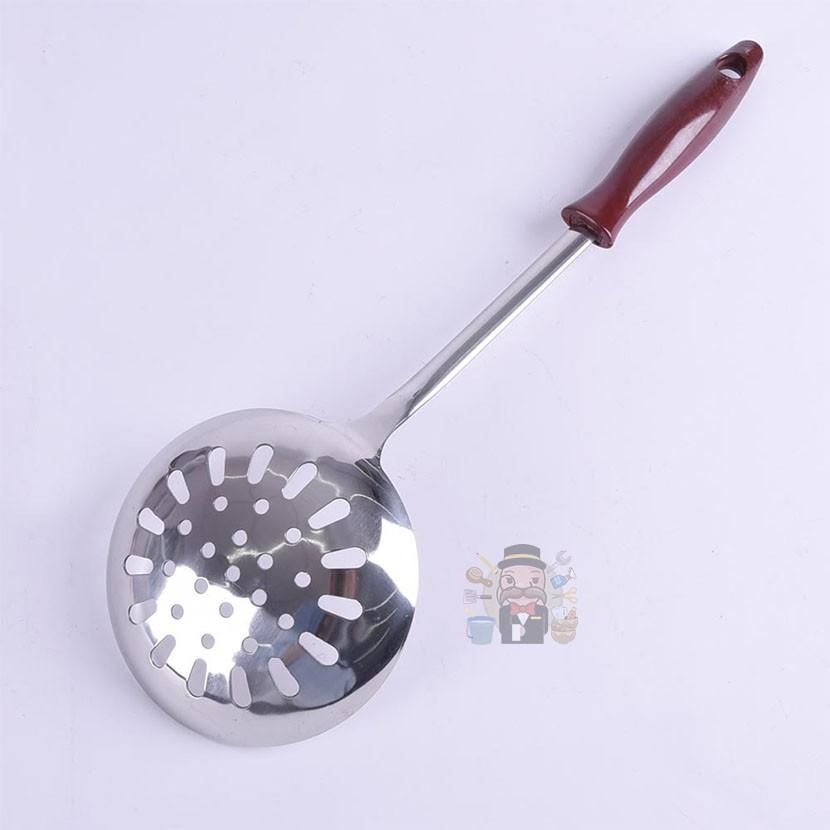 大信百貨》創陽 5厘 紅電木湯勺 紅電木漏勺 兩用火鍋湯勺 廚房用具 火鍋用具 廚具 撈勺 盛粥 湯匙，電木湯勺-細節圖6