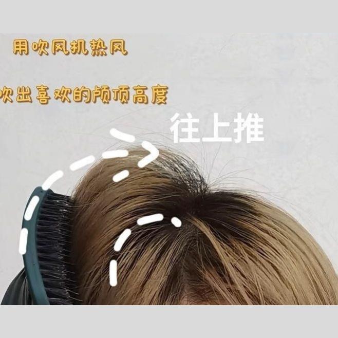 大信百貨》蓬鬆按摩梳【全網最低✨】大彎梳 多功能按摩梳子 造型直髮 美髮梳 美髮梳蓬鬆 捲髮 排骨梳子，直髮按摩美-細節圖3