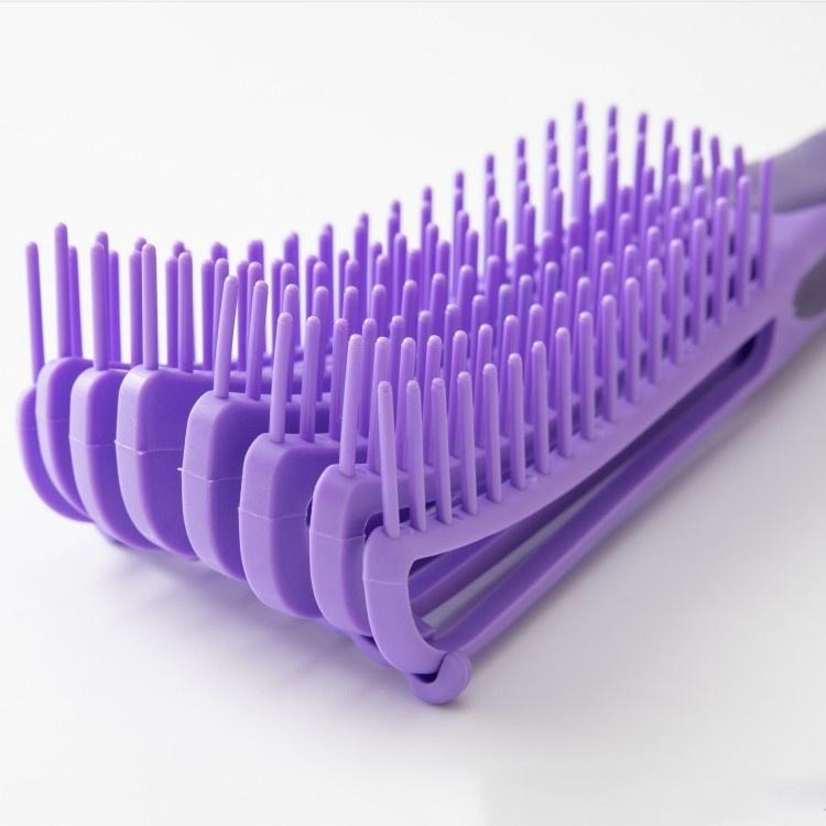 大信百貨》八爪按摩梳【全網最低✨】大彎梳 多功能按摩梳子 造型直髮 美髮梳 美髮梳蓬鬆 捲髮 排骨梳子，直髮按摩美-細節圖4