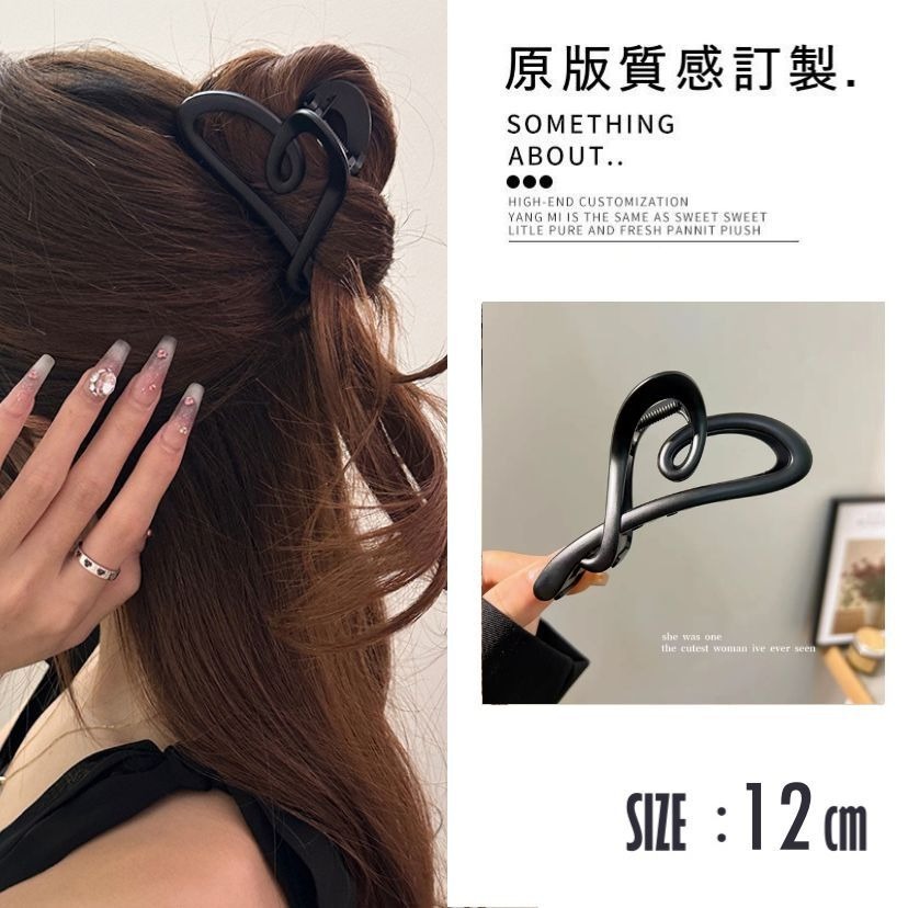 雲朵果凍抓夾💕 大髮夾 鯊魚夾 抓夾 法式 韓版 簡約 髮夾鯊魚夾 韓系髮夾 髮飾 磨砂 磨砂髮夾 髮夾 大信百貨-規格圖6