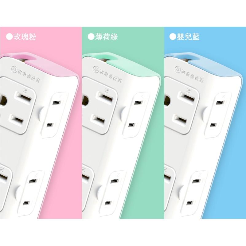 大信百貨》iPlus+ 3轉2小壁插 3變2小壁插 小壁插 四插座 PU-1043 節能方便 插座分接器 插座擴充-細節圖6