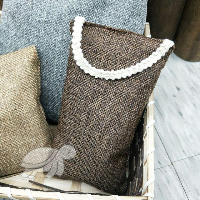 大信百貨》CB3951A 棉麻生活 麻布竹炭包85g 平衡濕氣 消除異味 消臭-細節圖7