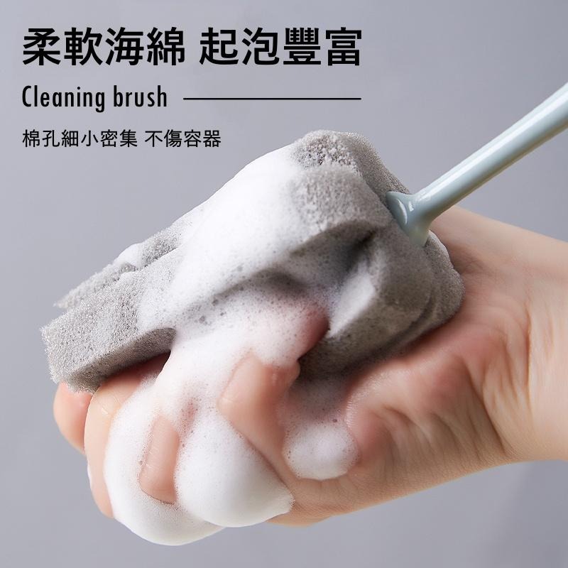 大信百貨》直角彎曲杯刷【🔥新品推薦】海綿杯刷 奶瓶刷 杯刷 清潔刷 奶瓶清潔-細節圖8