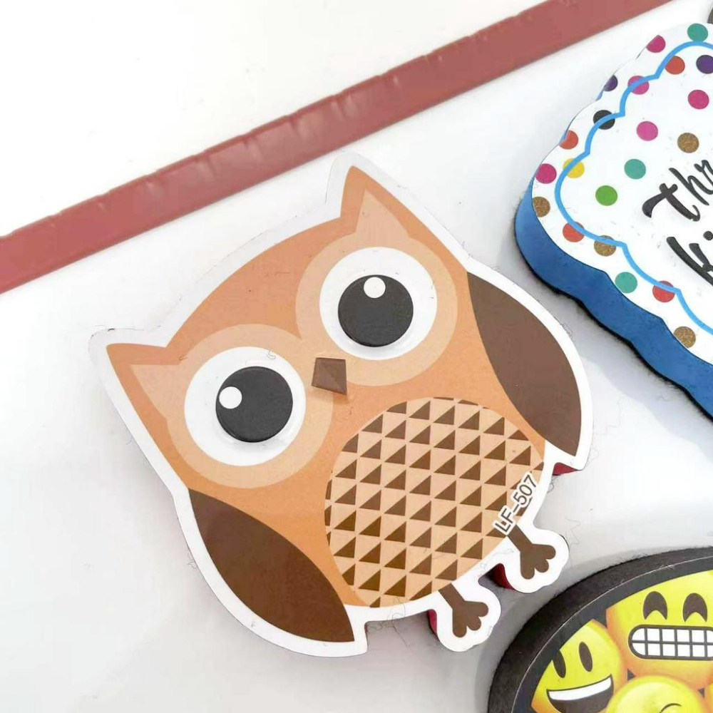 大信百貨》可愛造型 磁吸白板擦【新品特惠】可愛圖案磁吸白板擦 磁吸白板擦 白板 磁吸 黑板-細節圖3