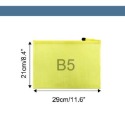 大信百貨》彩色透明網格收納袋 防水資料袋 公文袋 文件收納袋 辦公文具收納袋 票據袋 證件袋 護照包 文件袋，文件袋-規格圖9