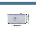 大信百貨》彩色透明網格收納袋 防水資料袋 公文袋 文件收納袋 辦公文具收納袋 票據袋 證件袋 護照包 文件袋，文件袋-規格圖9