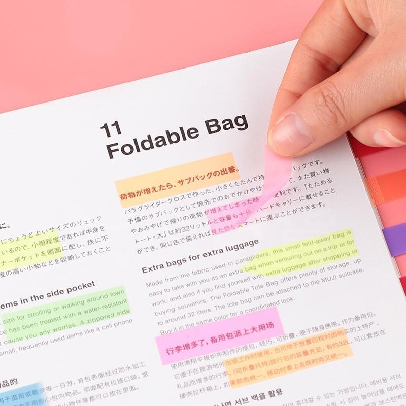 大信百貨》小尺款 彩色標籤貼 便利貼 彩色便利貼 標籤貼 籤條 標示籤 便貼索引標註留言便利貼，小尺標籤貼-細節圖7