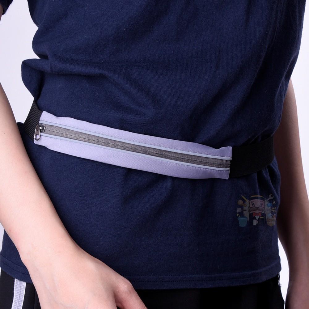 大信現貨》YB385 反光運動腰包 運動腰包 彈力防水防震運動手機包  慢跑音樂包 男女適用高彈性反光隨身包 健身貼身-細節圖2