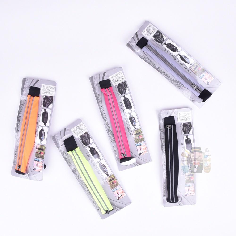 大信現貨》YB385 反光運動腰包 運動腰包 彈力防水防震運動手機包  慢跑音樂包 男女適用高彈性反光隨身包 健身貼身-細節圖3