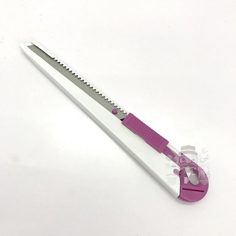 大信百貨》YA118 文書專用 辦公白美工刀 專業美工刀 電商必備 美工刀 裁紙刀 事務小刀 辦公文具-細節圖5
