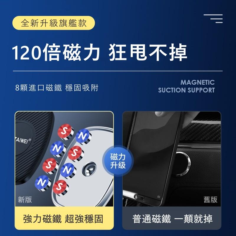 大信百貨》合金質感 磁吸手機架【📢高質量】強磁支架 手機支架 汽車支架 車載支架 升級強磁手機架 磁鐵 金屬 手機架-細節圖2