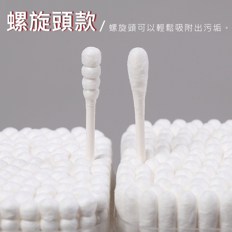 大信百貨》棉管家 雙頭型紙軸棉棒 棉花棒 尖頭棉花棒 螺旋棉花棒 400入/200入，棉管家-細節圖4