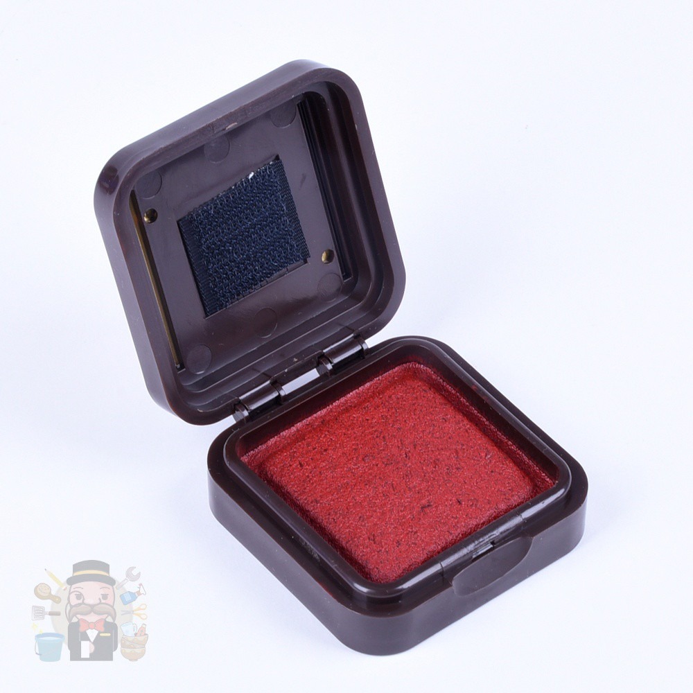 大信百貨》雙錢 招財進寶印泥 艾絨印泥 金箔招財進寶印泥 攜帶式印泥 皇龍印泥，印泥-細節圖2