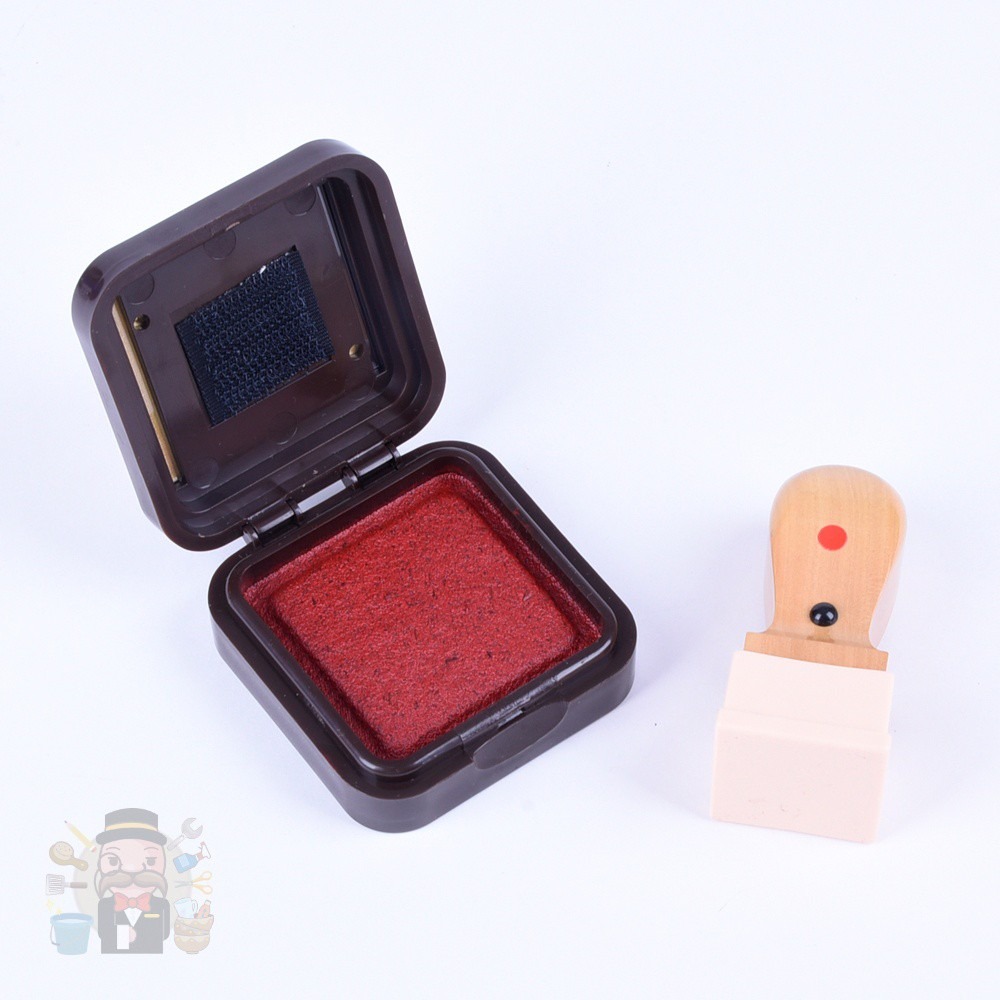 大信百貨》雙錢 招財進寶印泥 艾絨印泥 金箔招財進寶印泥 攜帶式印泥 皇龍印泥，印泥-細節圖3