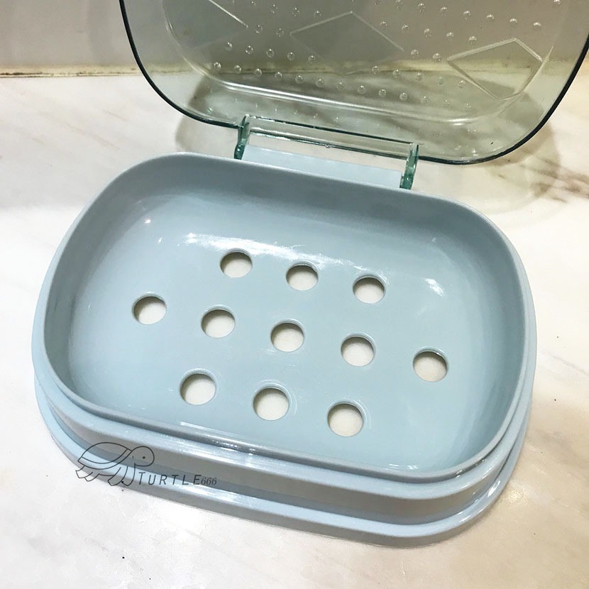 大信百貨》優雅皂盒 玫瑰花肥皂盒 香皂盒 瀝水肥皂架 瀝水肥皂盒 旅行用肥皂盒，皂盒-細節圖3