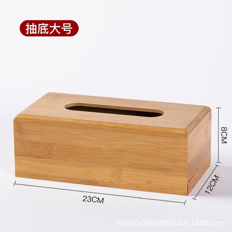 大信百貨》簡約木紋長型面紙盒 木製面紙盒 衛生紙盒 抽取式面紙盒 辦公室小物 文青生活用品 紙巾盒，木面紙盒-細節圖6