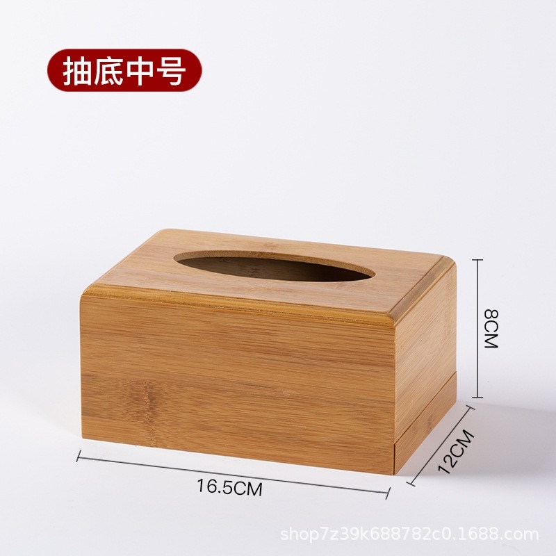 大信百貨》簡約木紋長型面紙盒 木製面紙盒 衛生紙盒 抽取式面紙盒 辦公室小物 文青生活用品 紙巾盒，木面紙盒-細節圖7