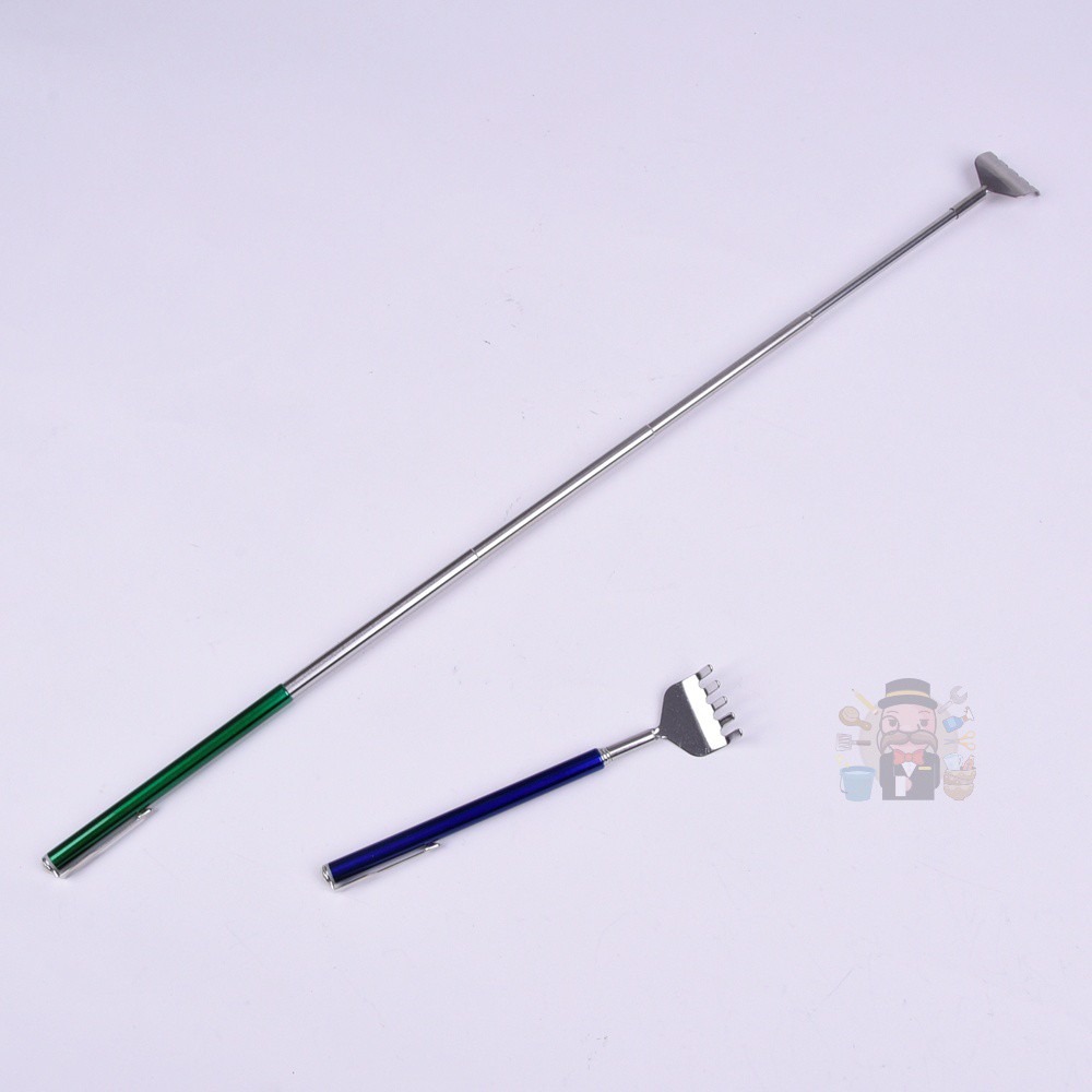 大信現貨》PF208 馬卡伸縮抓背器/5節 不鏽鋼 獨立包裝/不求人/伸縮抓癢棒/抓癢棒/抓癢-細節圖3