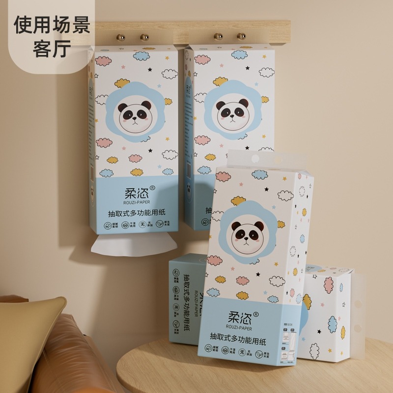 懸掛式柔紙巾🔥1280張【送掛勾】懸掛式抽紙巾 掛式抽紙 壁掛式抽紙 抽取式衛生紙 厚衛生紙 面紙 擦手紙 大信百貨-細節圖9