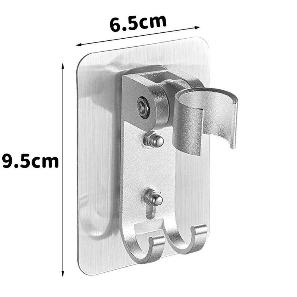 【銀色】摺疊蓮蓬頭支架