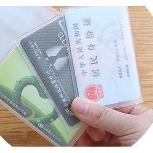 👉歹罔郎+當天出👈 名片套 簡約 透明 掛繩 卡套 證件卡套 識別證卡套 信用卡套 悠遊卡