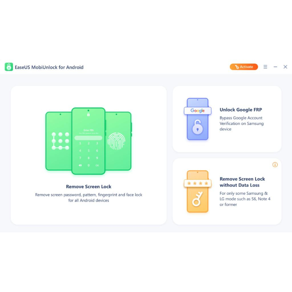 EaseUS MobiUnlock for Android 解除 Android 手機螢幕鎖和三星 FRP 鎖！-細節圖2