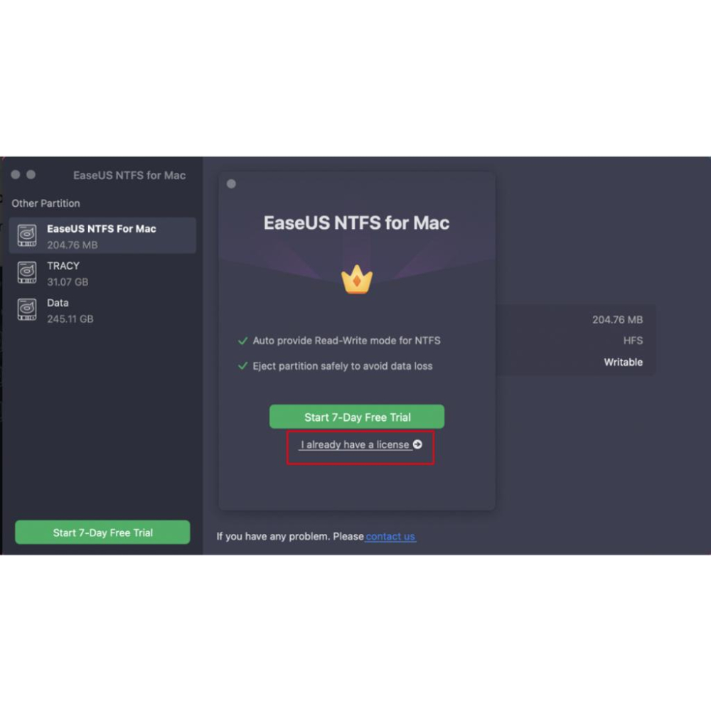 EaseUS NTFS For Mac讀寫外接硬碟 M1 共用硬碟-細節圖2