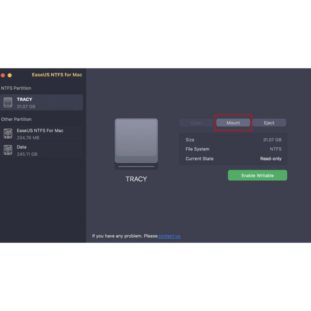 EaseUS NTFS For Mac讀寫外接硬碟 M1 共用硬碟-細節圖3