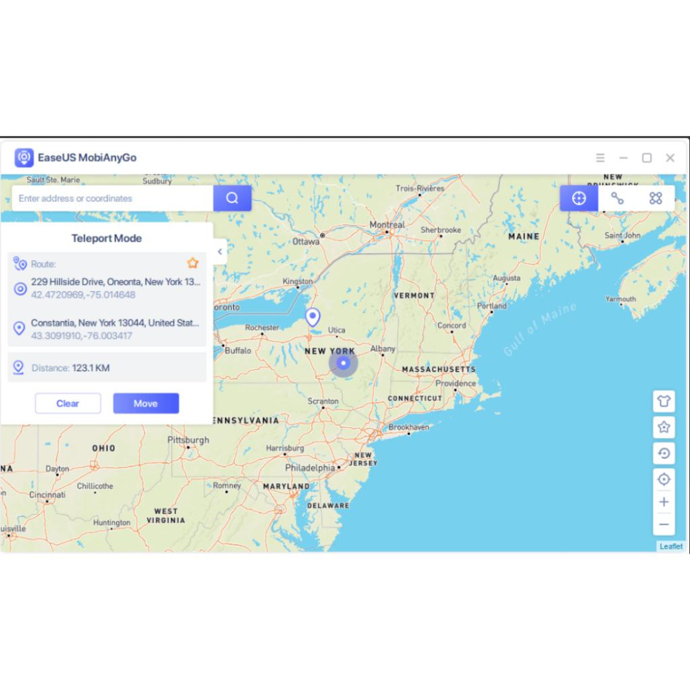 EaseUS MobiAnyGo蘋果手機修改GPS虛擬定位|更改iPhone iPad定位寶可夢外掛iOS修改GPS-細節圖3