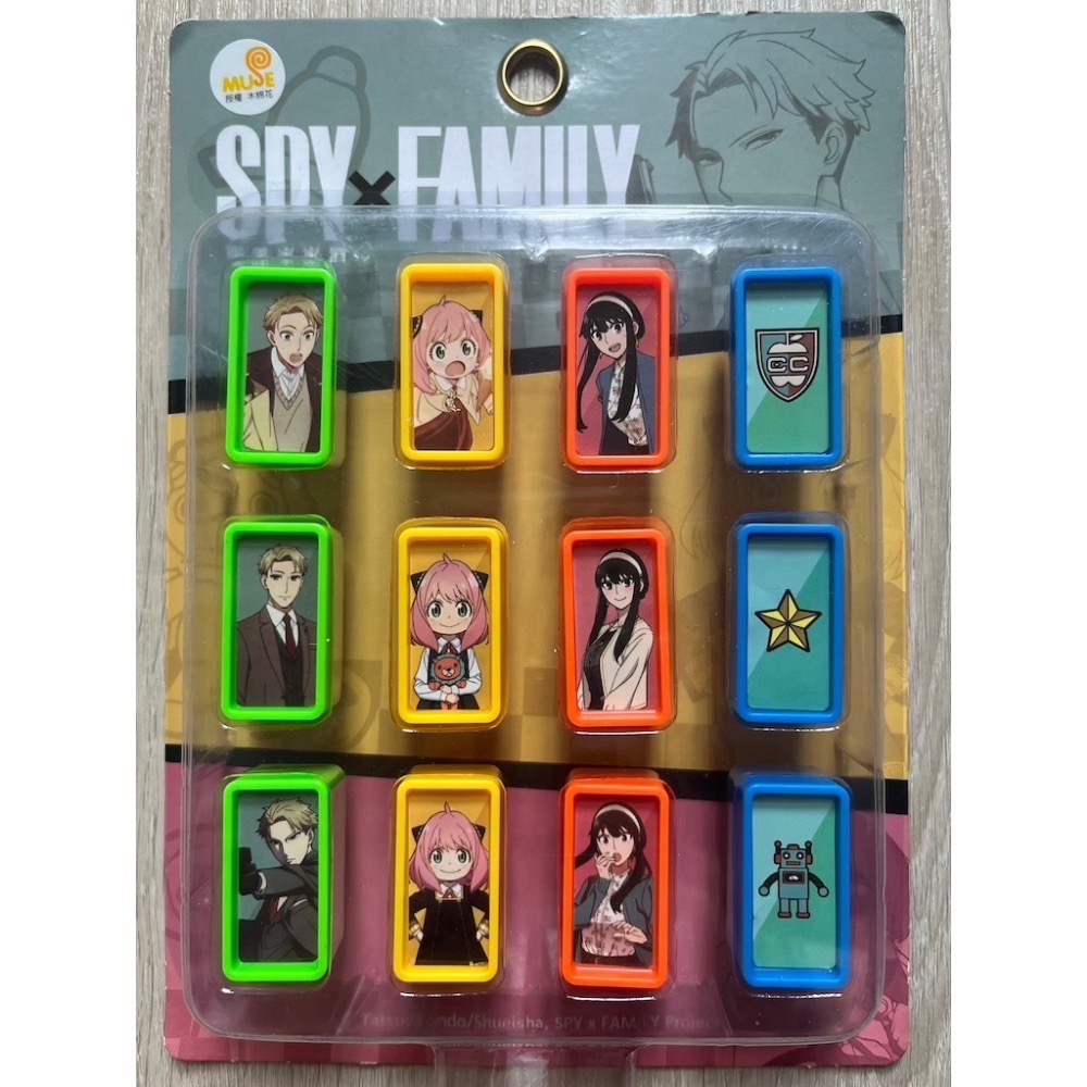 SPY FAMILY 間諜家家酒 明信片 資料夾 骨牌 扭蛋 吊飾 膠書籤 卡牌-細節圖9