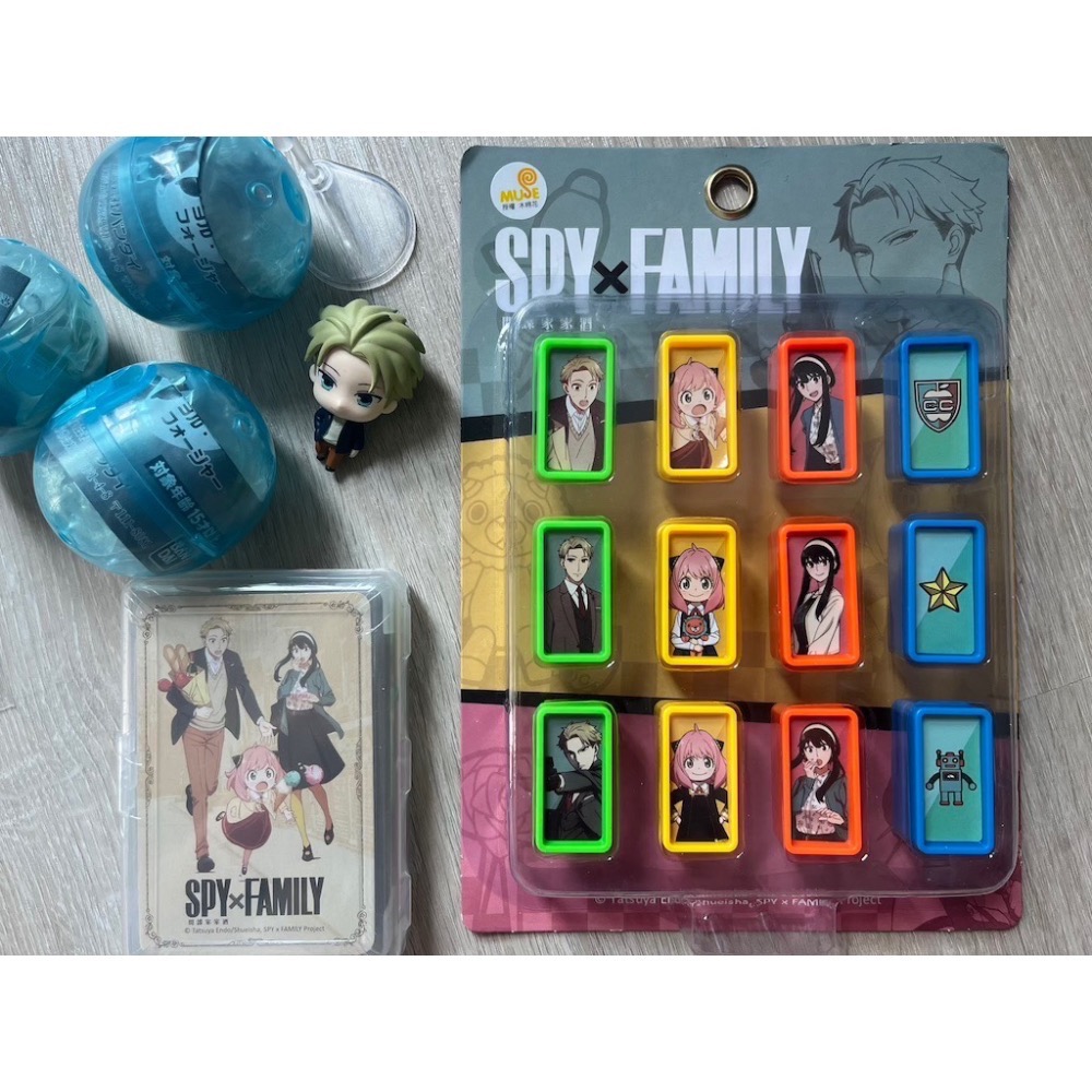 SPY FAMILY 間諜家家酒 明信片 資料夾 骨牌 扭蛋 吊飾 膠書籤 卡牌-細節圖5