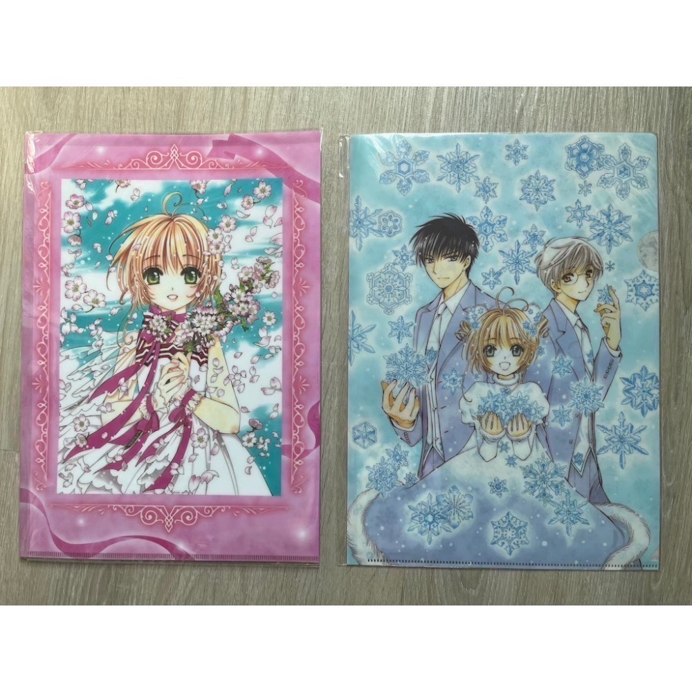 CLAMP 庫洛魔法使 明信片 膠書籤 展覽書/票套 資料夾-細節圖8