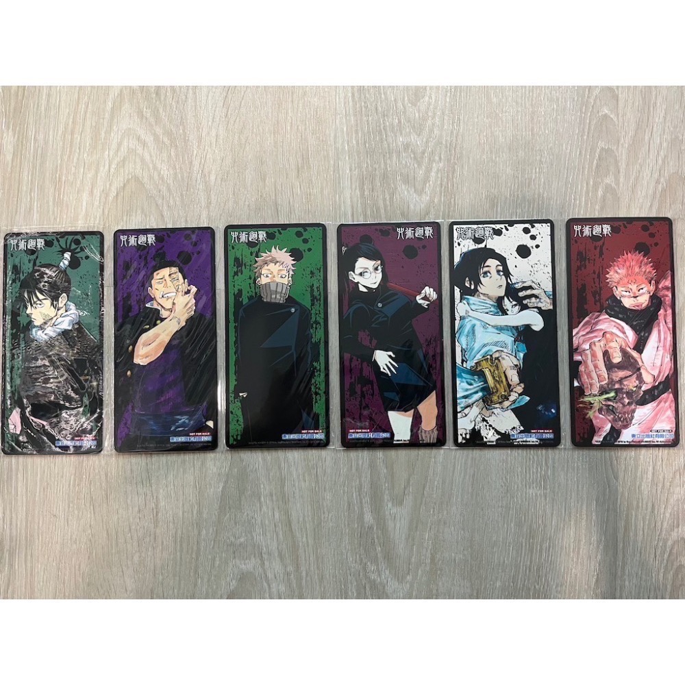咒術迴戰 書籤 明信片 小卡 貼紙 原畫卡版 相片-細節圖2