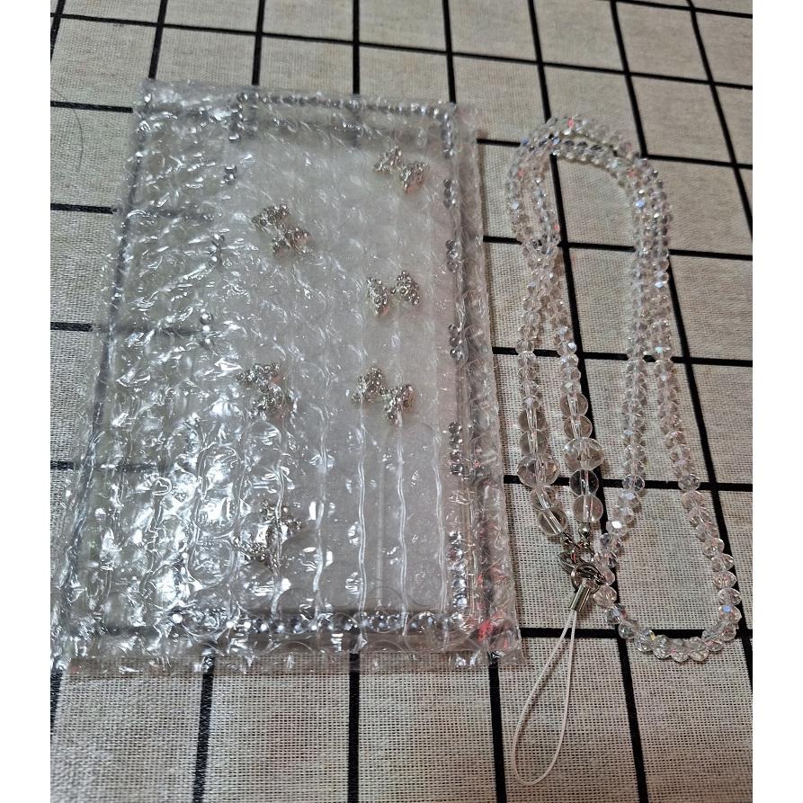 SONY1II奢華水鑽蝴蝶結掛繩手機殼+掛繩-細節圖2