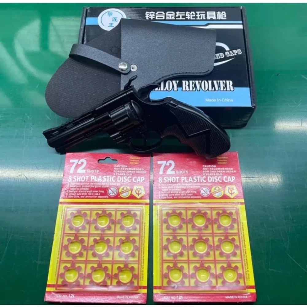 😍現貨 台灣出貨😍 兒時回憶 不可發射 1:2.05 左輪玩貝槍 有聲 效果 有耗材選擇喔-細節圖5