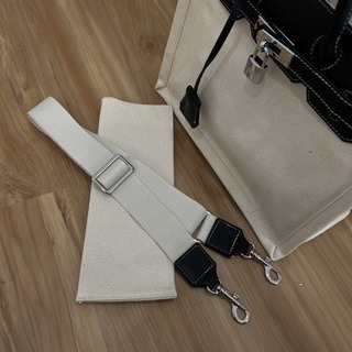 WDF.CO現貨│獨家訂製款│愛馬仕風 │兩色真皮帆布大包｜單肩包｜斜背包｜硬挺｜手提包｜送絲巾｜柏金包｜牛皮｜簡約-細節圖9