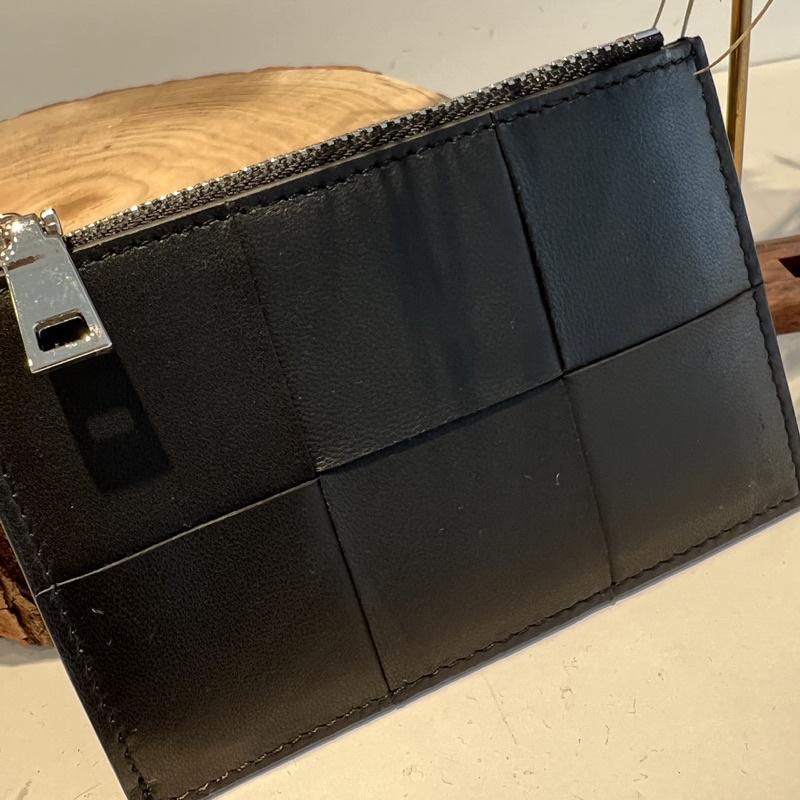 WDF.CO現貨｜2024韓國2色牛皮拉鍊卡夾｜黑棕｜鈔票夾｜零錢包｜多口袋卡槽｜卡片包｜易攜帶｜隨身卡包｜信用卡夾-細節圖2