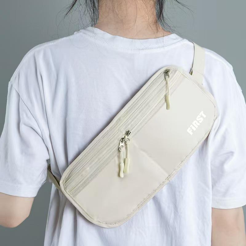 WDF.CO現貨｜2025韓國新款隱形貼身腰包│3種背法│黑灰米3色外出防盜包│多功能收納包│有拉鍊│隔層多口袋│容量大-細節圖4